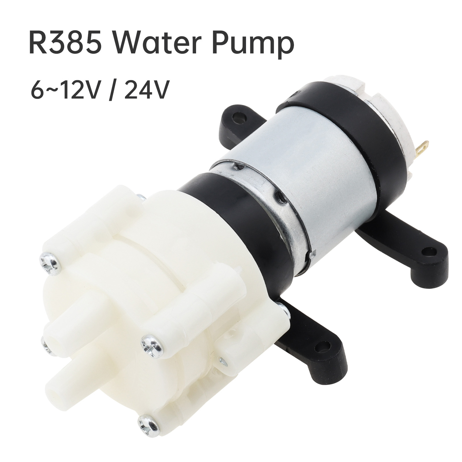 Aquarium Fish Electric - R385 محرك مضخة مياه صغير 6-12