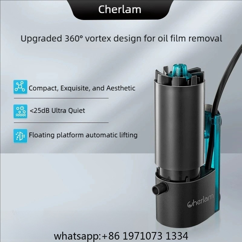 Aquarium Fish Electric - جهاز إزالة طبقة الزيت الكهربائي لحوض