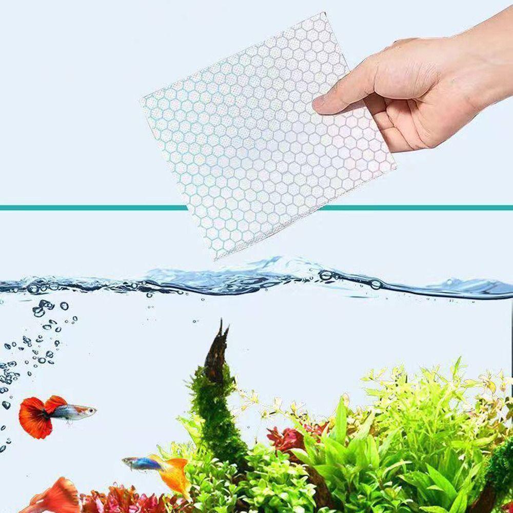 100 قطعة من ورق الترشيح متعدد  - مراجعة Aquarium Fish Yellow وسعره