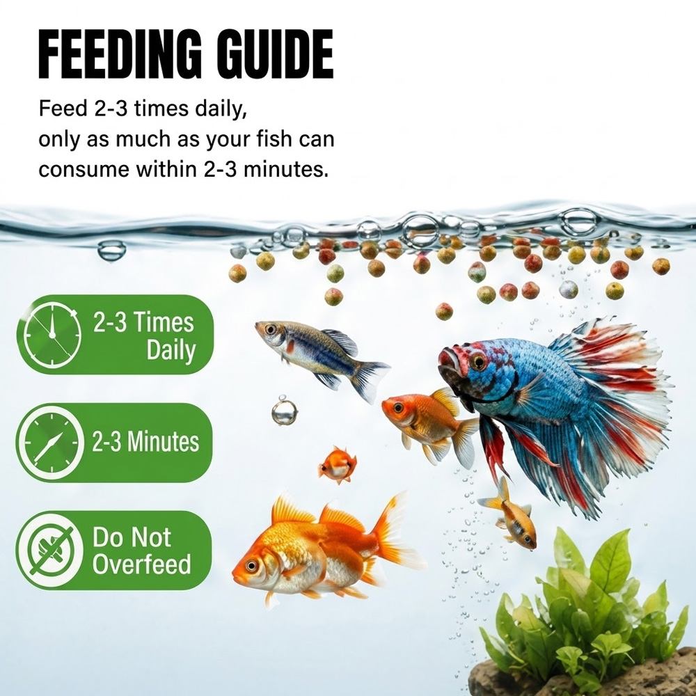 طعام أسماك استوائية صغيرة 60 ج - مراجعة Tetra Fish In Aquarium وسعره