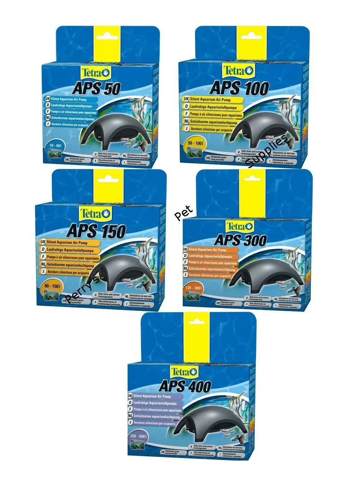 مضخات هواء تيترا APS 50 100 15 - مراجعة Tetra Fish In Aquarium وسعره