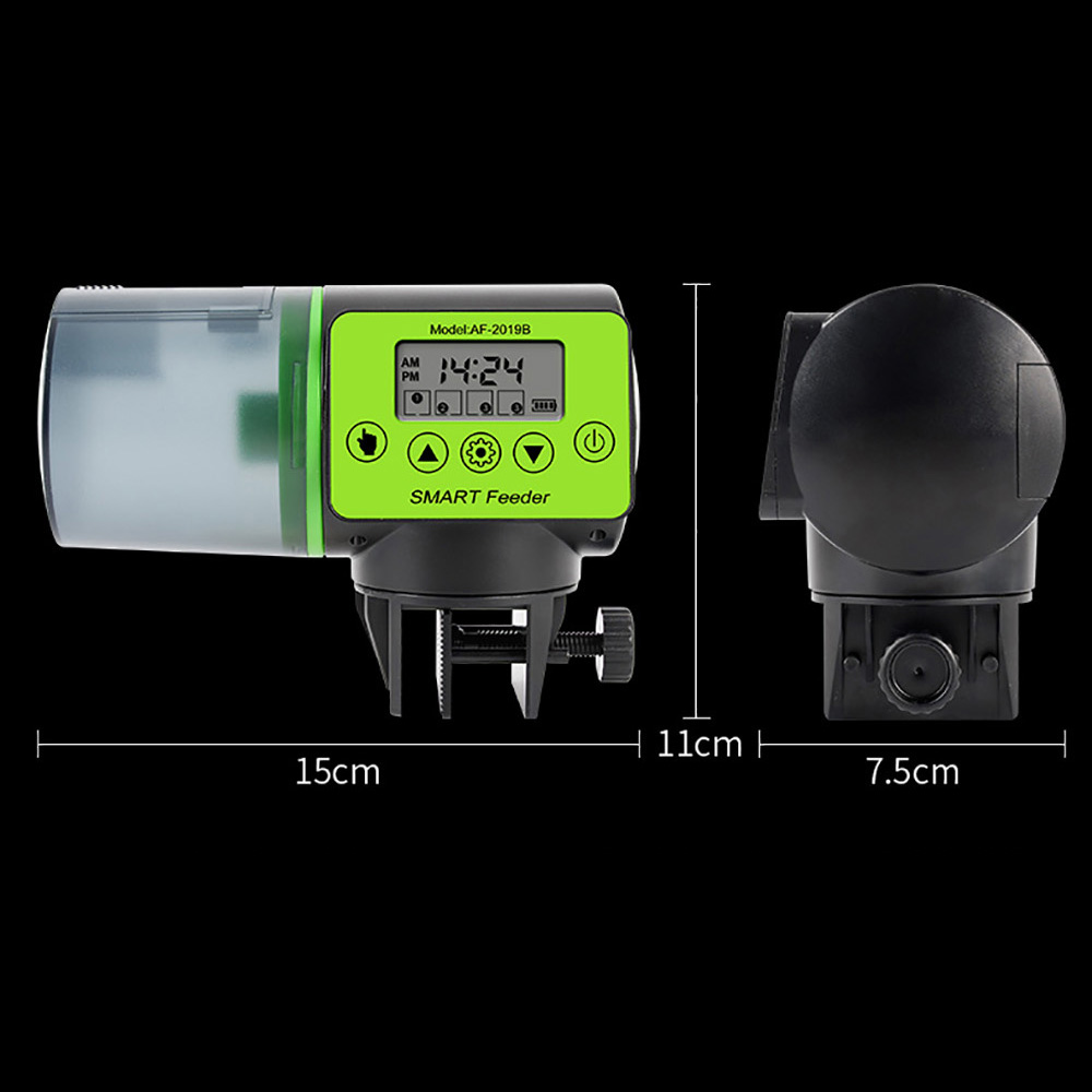 موزع طعام أسماك رقمي أوتوماتيك - مراجعة Aquarium Fish Electric وسعره