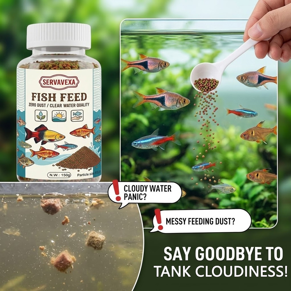 طعام أسماك الزينة الممتاز 150  - مراجعة Tetra Fish In Aquarium وسعره