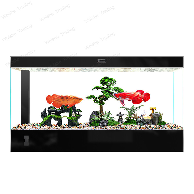 حوض سمك ذهبي كبير قائم على الأ - مراجعة All Fish In Aquarium وسعره