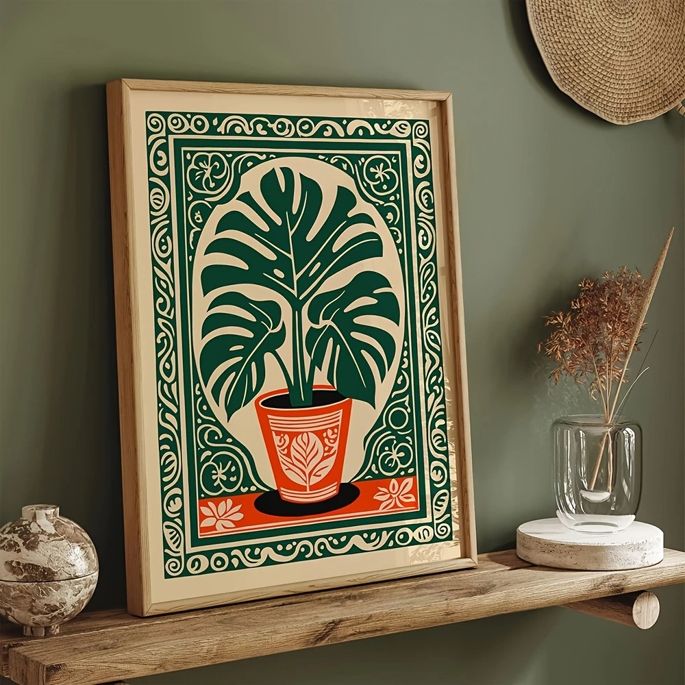 البوهيمي Monstera نبات قماش طب - مراجعة Live Plant Fertilizer وسعره