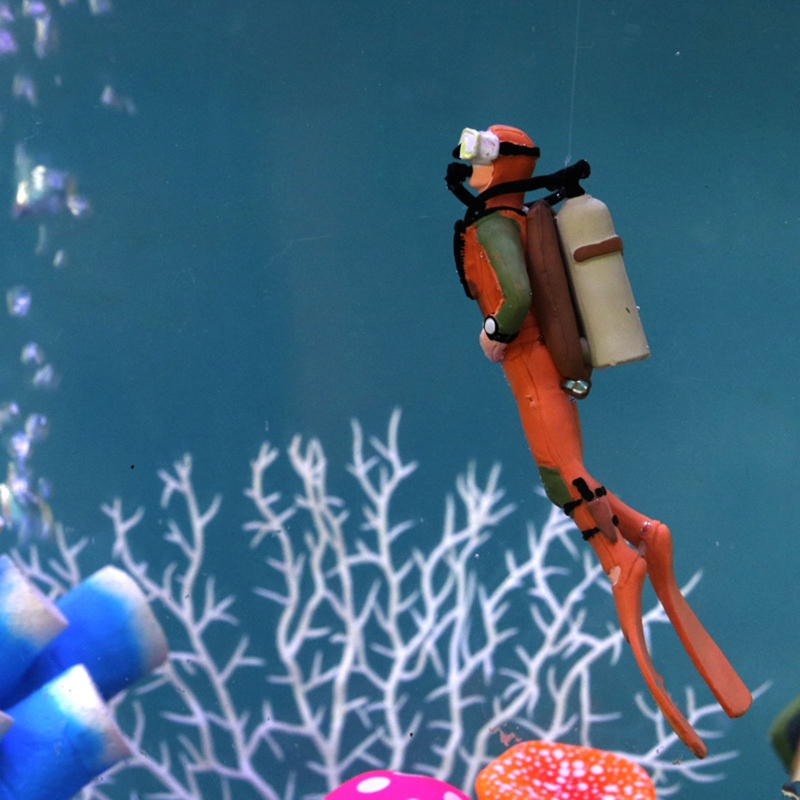 حوض السمك غواص الديكور العائمة - مراجعة All Fish In Aquarium وسعره