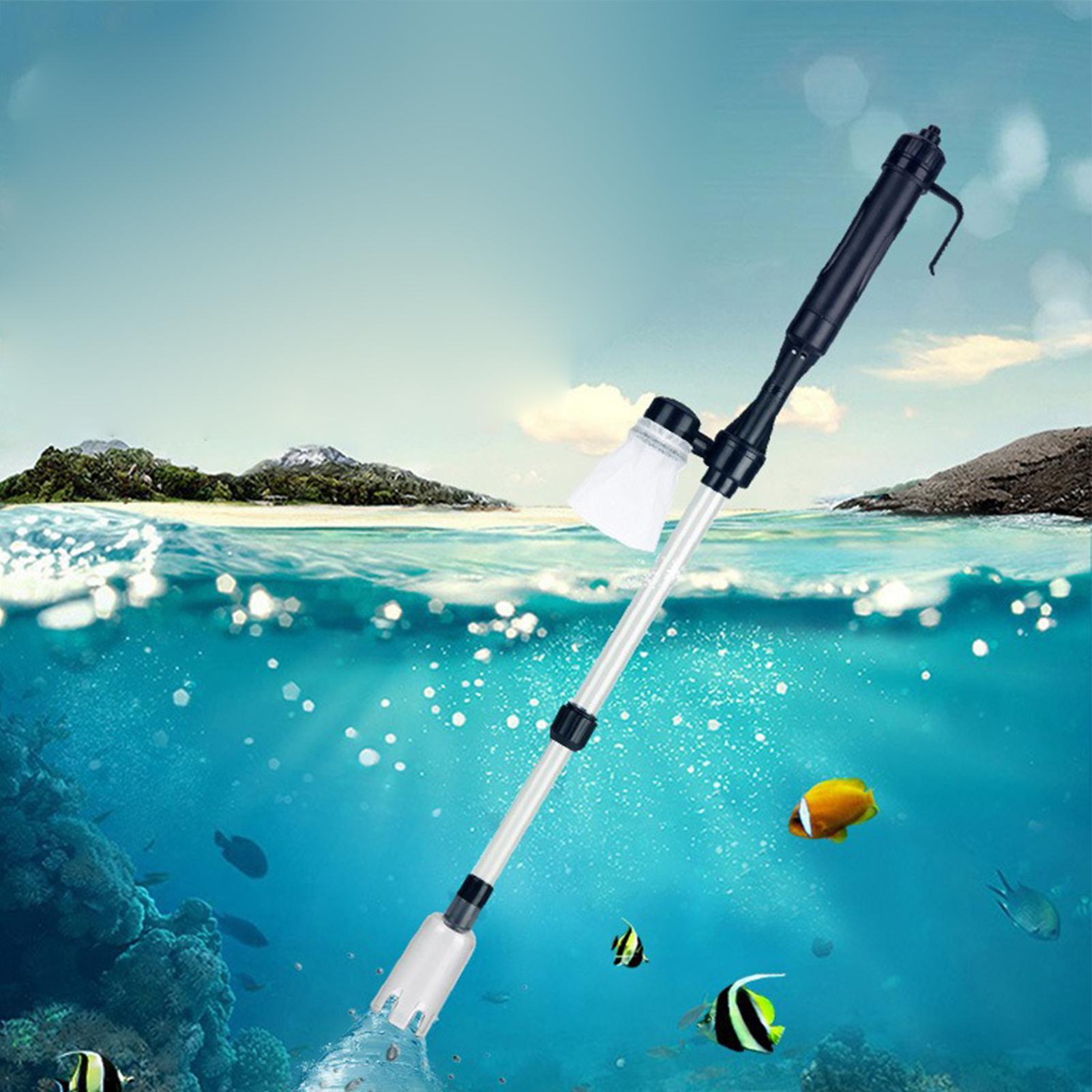منظف حصى حوض السمك الكهربائي ا - مراجعة Aquarium Fish Electric وسعره