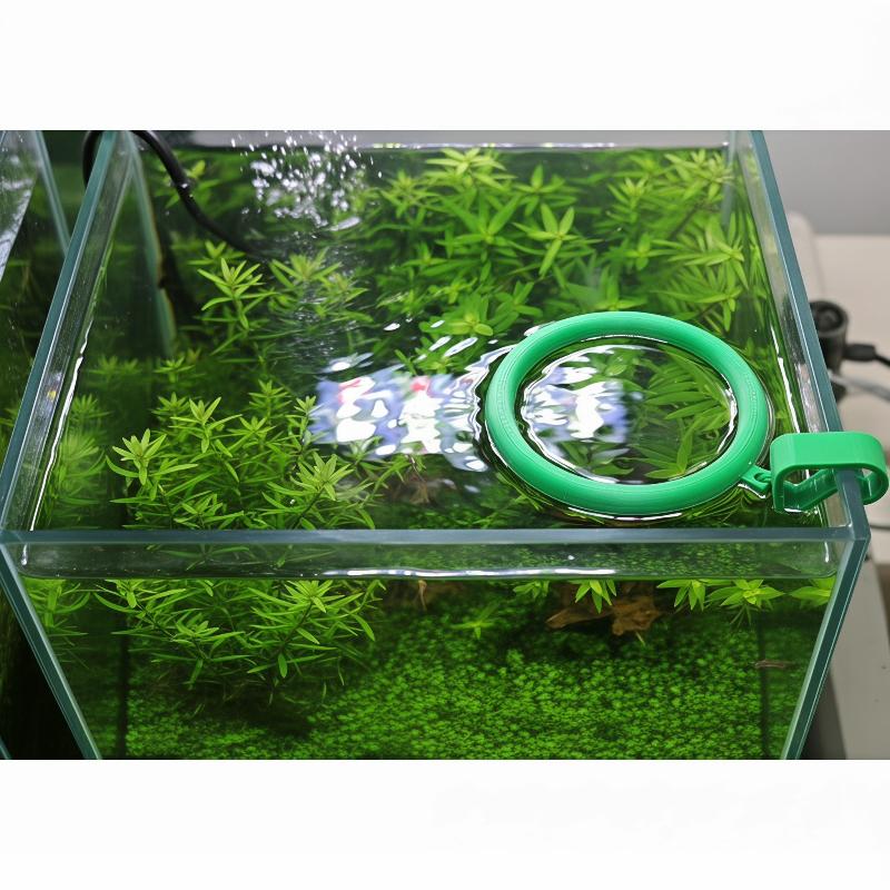 حلقة تغذية عائمة مضادة لتناثر  - مراجعة All Fish In Aquarium وسعره